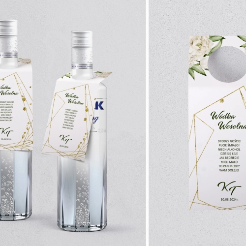 Zawieszka na alkohol oczko Modena Motyw 3