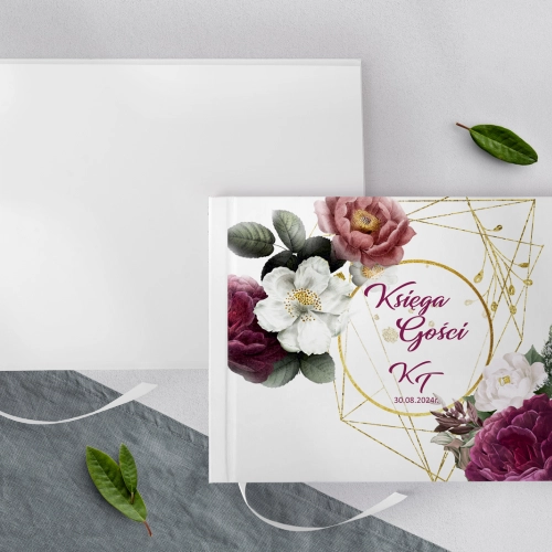 Księga Gości Weselnych Modena Motyw 1