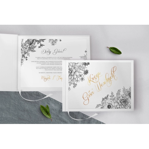 Księga Gości Weselnych Adore - Motyw 2