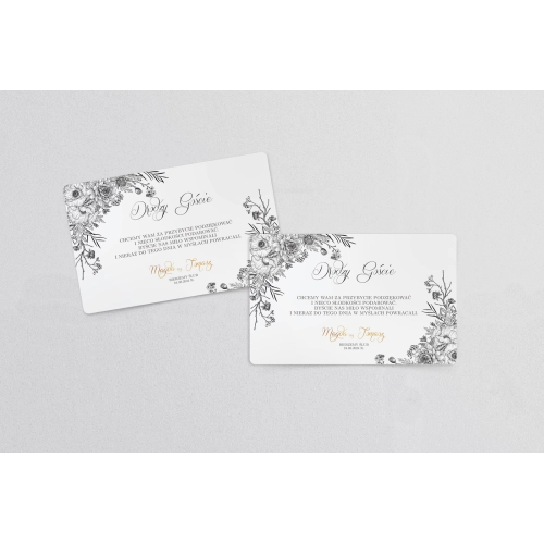 Naklejki na ciasto weselne Adore - Motyw 1