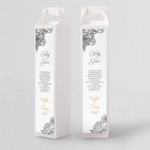 Pudełko na alkohol Adore - Motyw 3