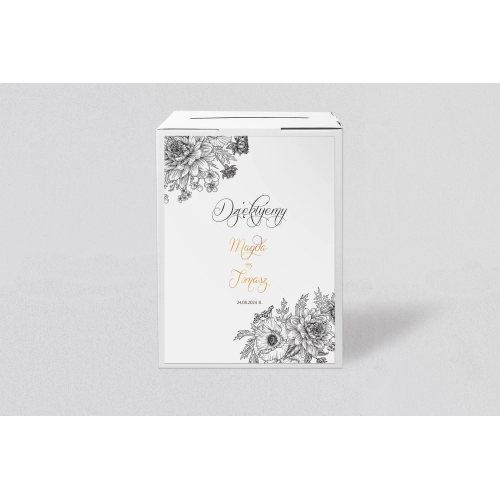 Pudełko na koperty i&nbsp;pieniądze Adore - Motyw 2