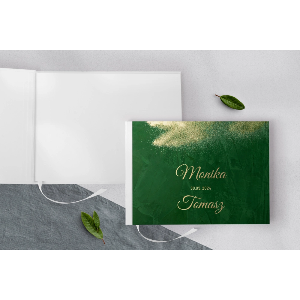 Księga Gości Weselnych Greenery Motyw 1