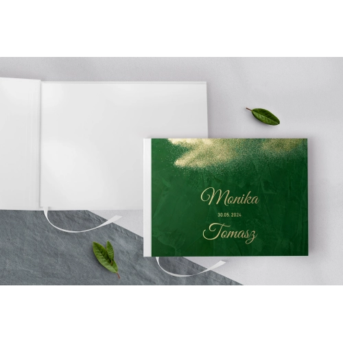 Księga Gości Weselnych Greenery Motyw 1