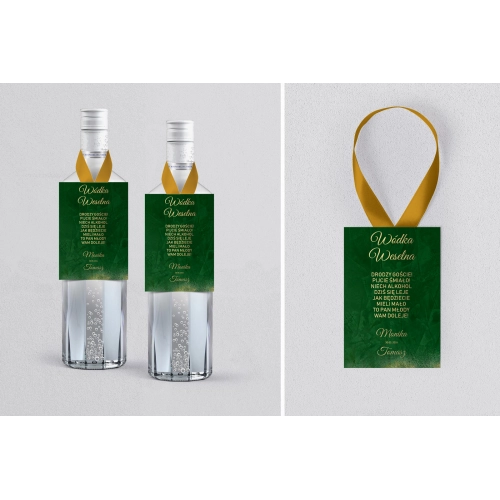 Zawieszka na alkohol Greenery - Motyw 1
