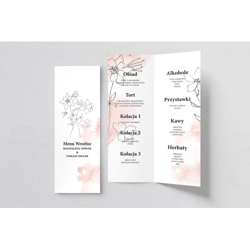 Menu Weselne Julietta - Motyw 2