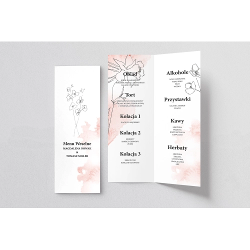 Menu Weselne Julietta - Motyw 3