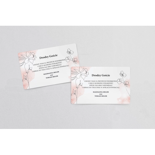 Naklejki na ciasto weselne Julietta Motyw 3