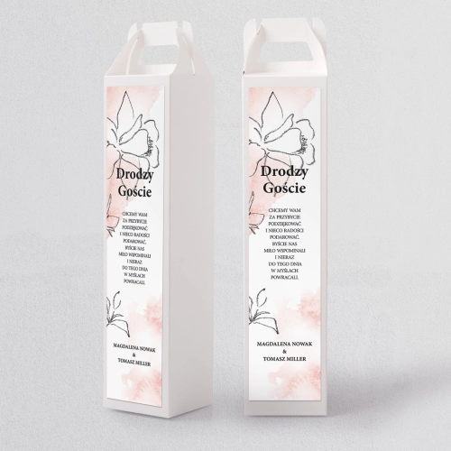 Pudełko na alkohol Julietta Motyw 3