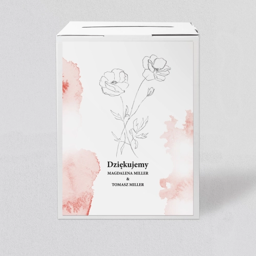 Pudełko na koperty i pieniądze Julietta Motyw 1