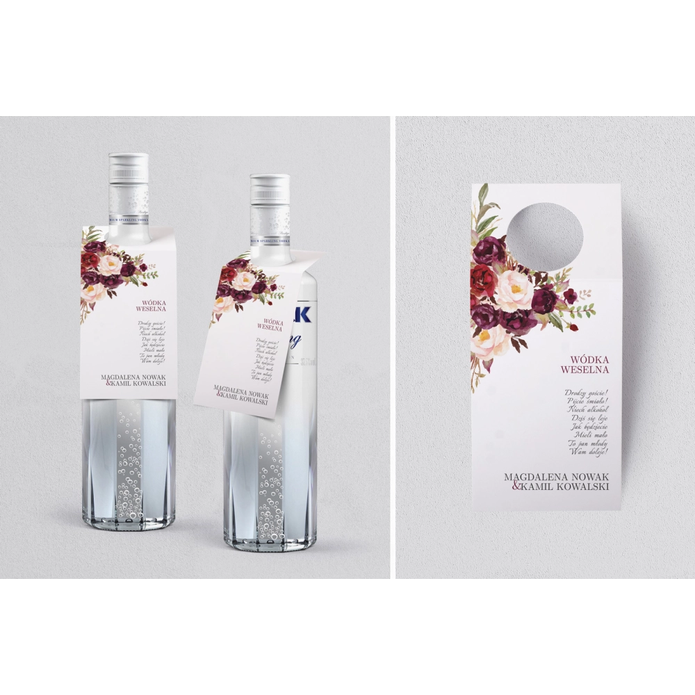 Zawieszka na alkohol oczko Fabello Motyw 2