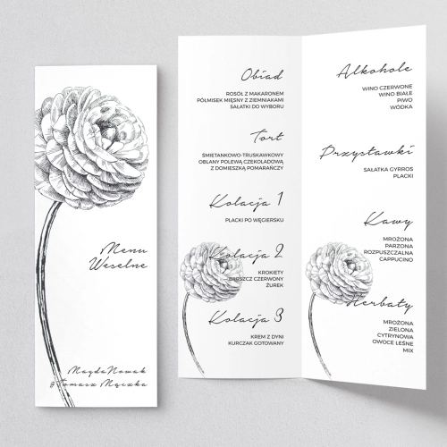 Menu Weselne Elia - Motyw 2