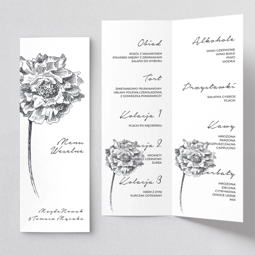 Menu Weselne Elia - Motyw 3