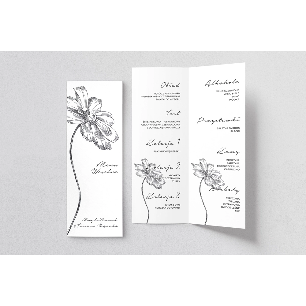 Menu Weselne Elia - Motyw 4