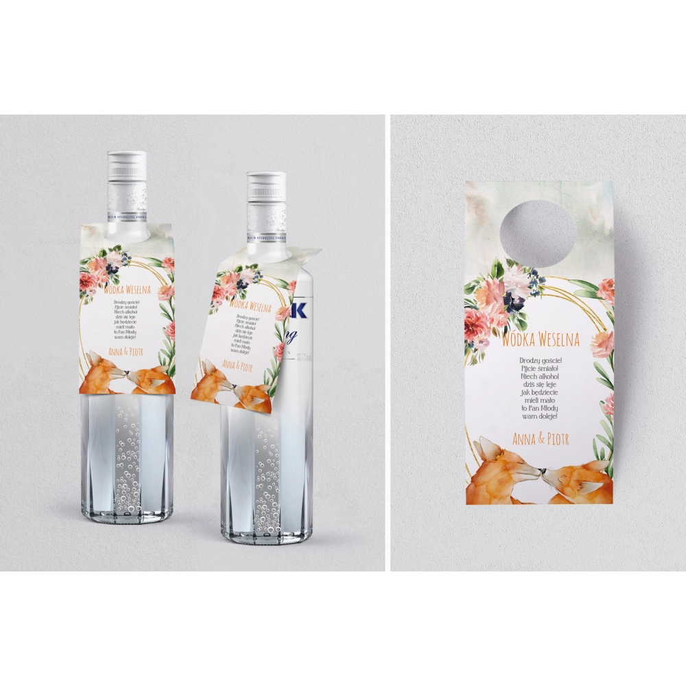 Zawieszka na alkohol oczko Animals - Motyw 1