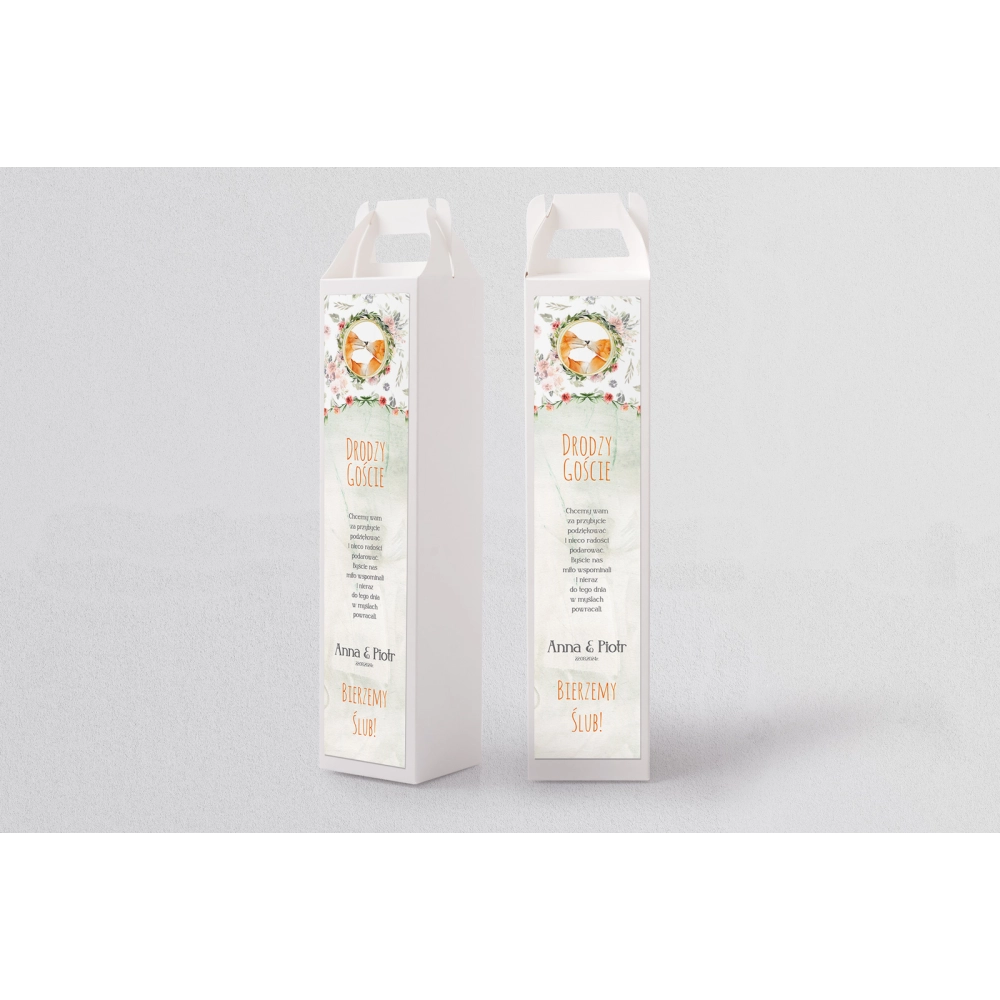 Pudełko na alkohol Animals - Motyw 1