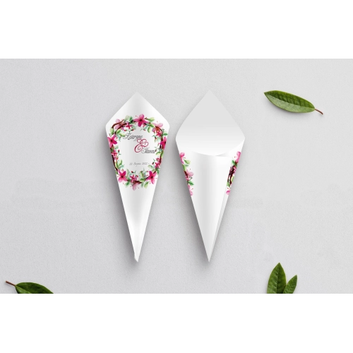 Rożek Weselny - Wianki Motyw 2