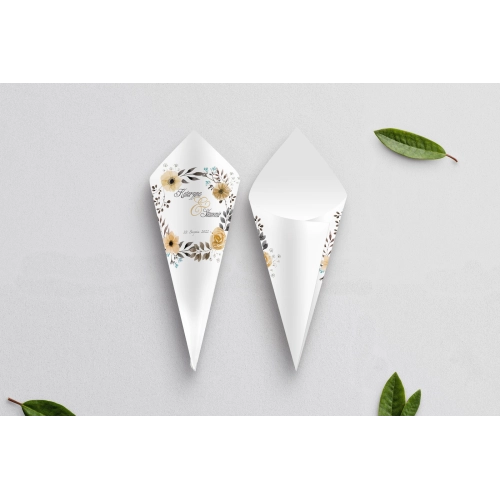 Rożek Weselny - Wianki Motyw 4