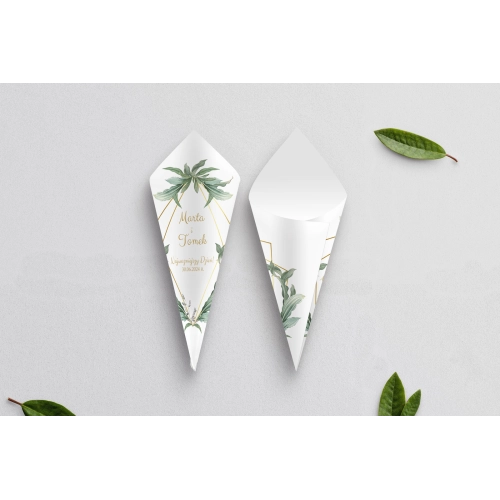 Rożek Weselny - Liście Motyw 1