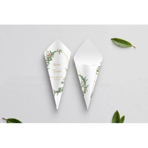 Rożek Weselny - Liście Motyw 2