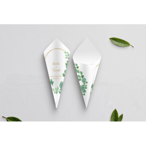 Rożek Weselny - Liście Motyw 6