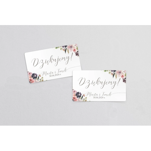 Naklejki na słoiczki weselne PasteLove - Arkusz 21 szt Motyw 4