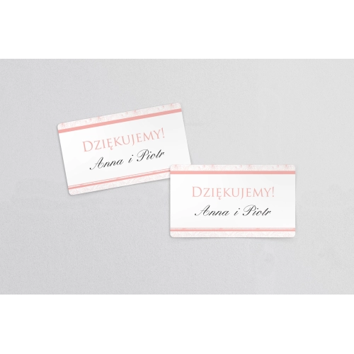 Naklejki na słoiczki weselne Ornaments - Arkusz 21 szt Motyw 5