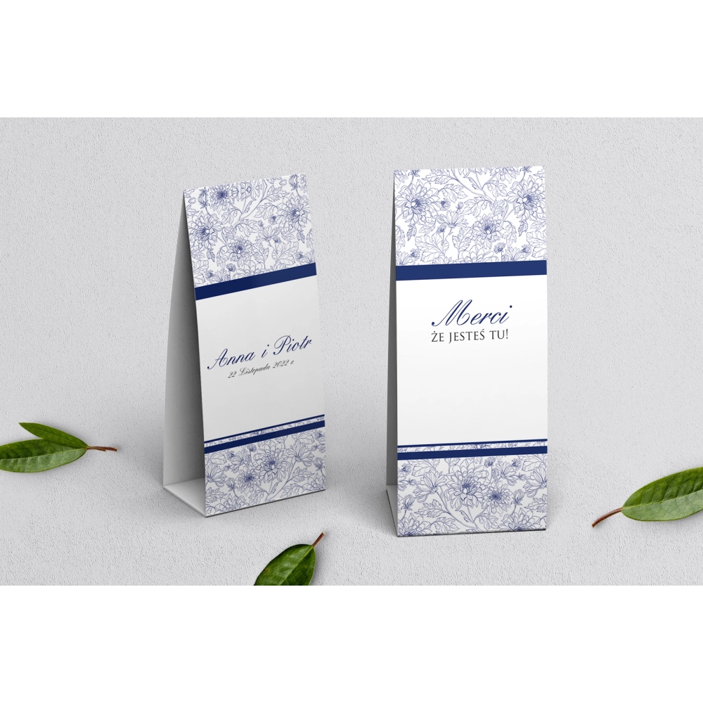 Podziękowanie Merci - Pudełeczko Ornaments Motyw 1