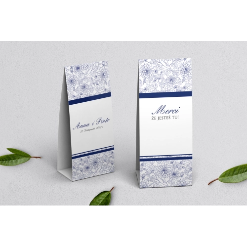 Podziękowanie Merci - Pudełeczko Ornaments Motyw 1