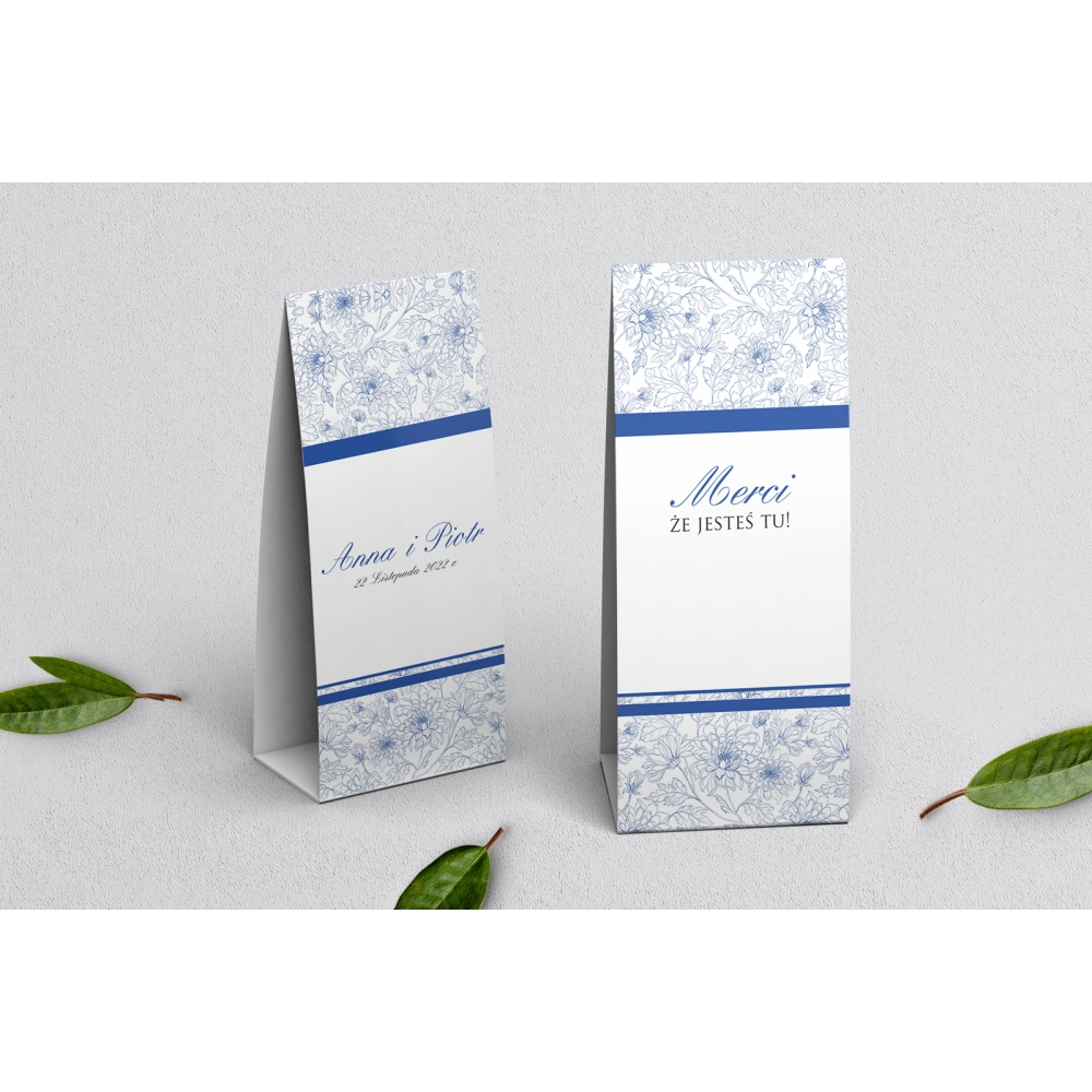 Podziękowanie Merci - Pudełeczko Ornaments Motyw 6