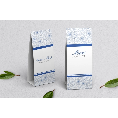 Podziękowanie Merci - Pudełeczko Ornaments Motyw 6