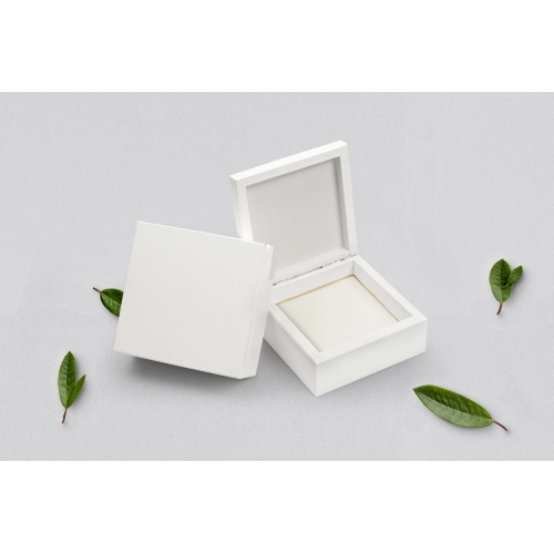 Pudełko na obrączki białe