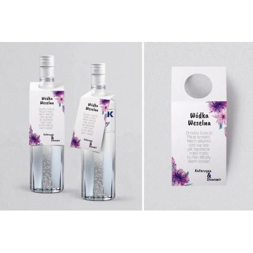 Zawieszka na alkohol oczko Bukiety Motyw 6