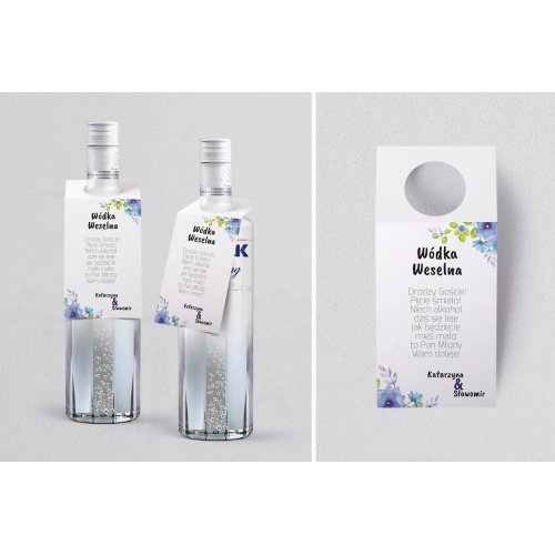 Zawieszka na alkohol oczko Bukiety Motyw 7