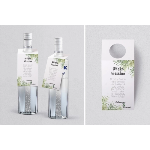 Zawieszka na alkohol oczko Bukiety Motyw 12