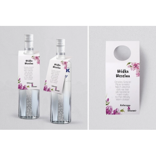 Zawieszka na alkohol oczko Bukiety Motyw 13