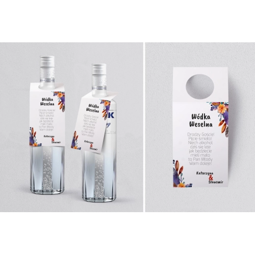 Zawieszka na alkohol oczko Bukiety Motyw 18