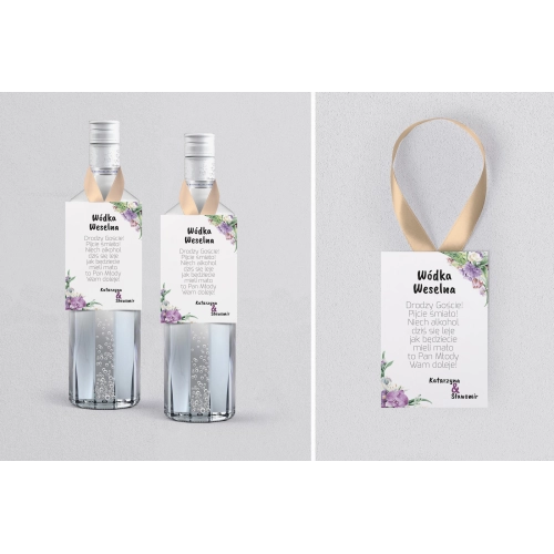 Zawieszka na alkohol Bubiety Motyw 1