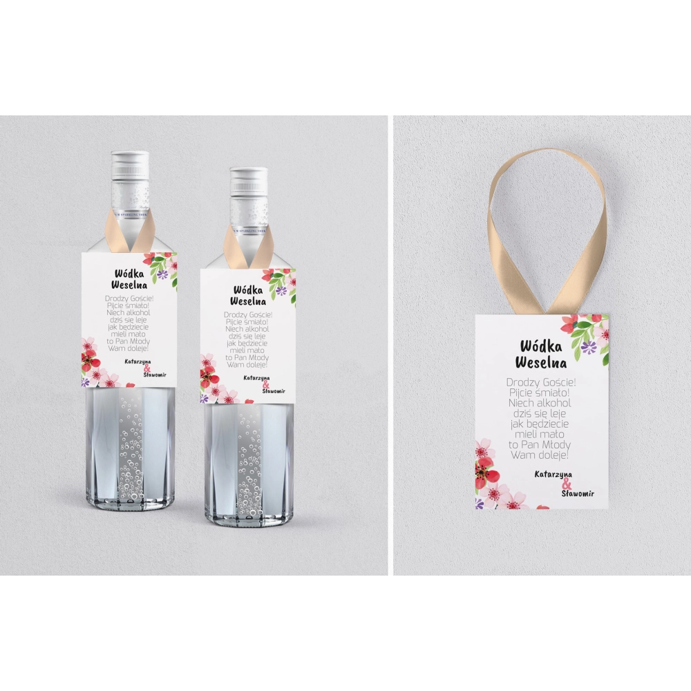 Zawieszka na alkohol Bubiety Motyw 17