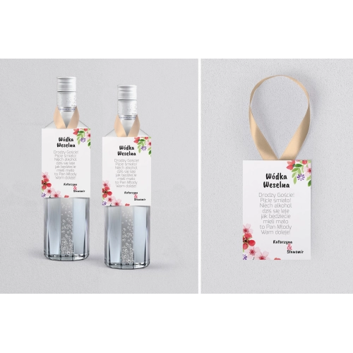 Zawieszka na alkohol Bubiety Motyw 17