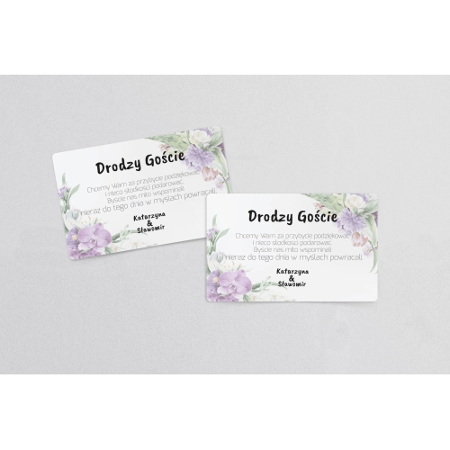 Naklejki na ciasto weselne Bukiety Motyw 1