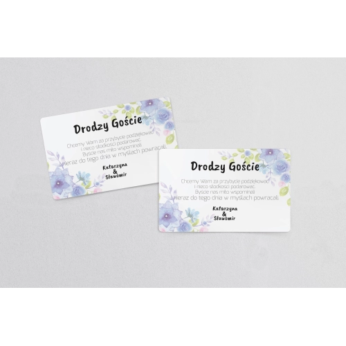 Naklejki na ciasto weselne Bukiety Motyw 7