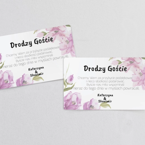 Naklejki na ciasto weselne Bukiety Motyw 13