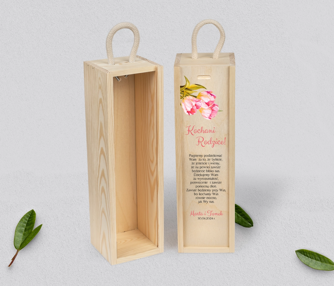 Skrzynka dla Rodziców - SNW Naturalna Sweet Love Motyw 4