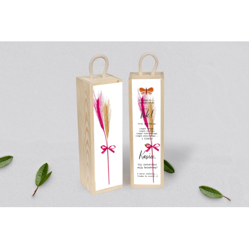 Prośba o&nbsp;Świadkowanie - SNW Akryl naturalna Butterflies - Motyw 2