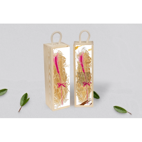 Skrzynka dla Rodziców - SNW Naturalna Marmur & Złoto - Motyw 3