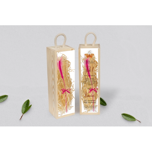 Prośba o&nbsp;Świadkowanie - SNW Akryl naturalna Butterflies - Motyw 4