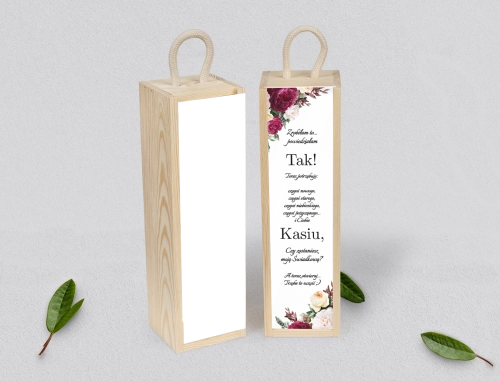 Prośba o Świadkowanie - SNW Akryl naturalna Fabello Motyw 1