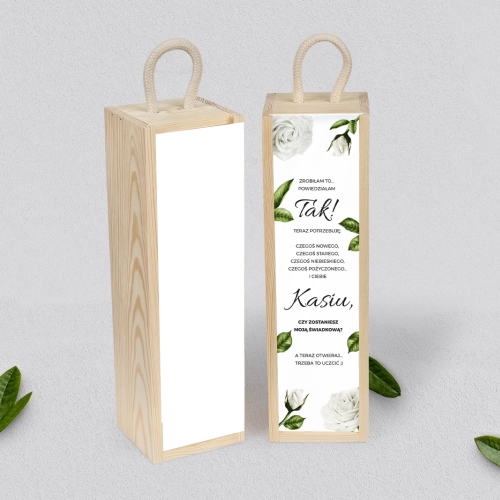 Prośba o Świadkowanie - SNW Akryl naturalna Dream Motyw 1