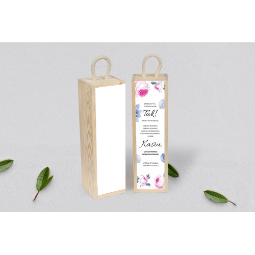 Prośba o Świadkowanie - SNW Akryl naturalna Dream Motyw 3